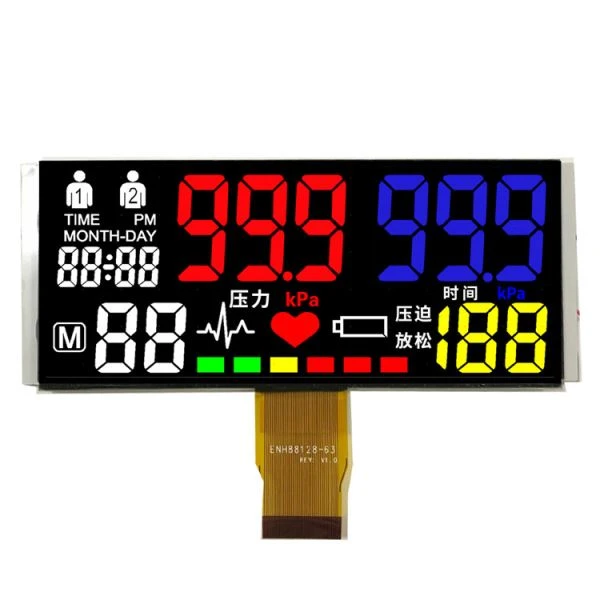 BTN personnalisé Segment LCD impression couleur