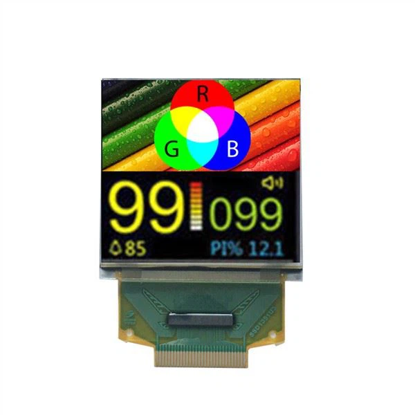 Écran polychrome d'affichage OLED de graphique de panneau d'Oled 30 de la broche 128 * 128 d'Oled de pouce 30 d'Oled