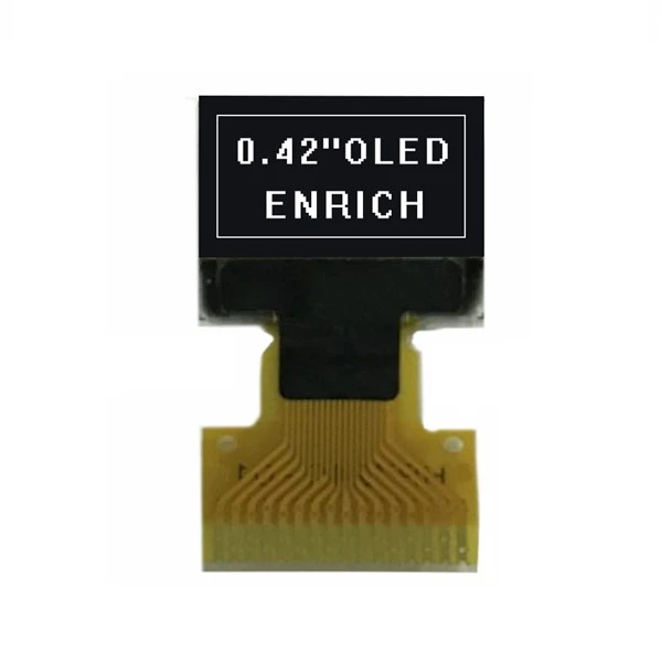 Module d'affichage OLED de 0,42 pouces de petite taille pour les produits intelligents